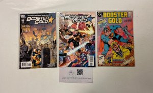 3 Booster Gold DC Comics Books #7 14 39 19 JW15