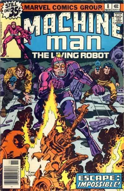 Machine Man (1978 series) #8, VF+ (Stock photo)