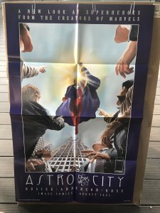 ASTRO CITY #1 Promo poster : Image 1995 NM; Alex Ross art, scarce