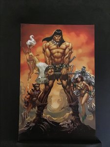 Conan the Barbarian #1 Campbell Cover (2019)