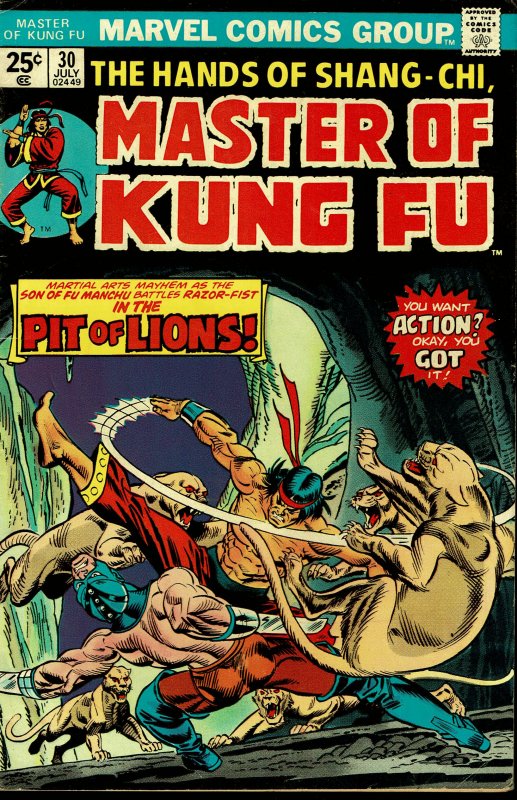 Master of Kung Fu #30 - FINE