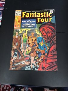 Z Fantastic Four #96 (1970) Jack Kirby! The Mad Thinker VF+ Wytheville CERT Wow!