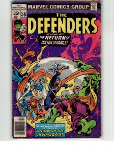 The Defenders #58 (1978) The Defenders