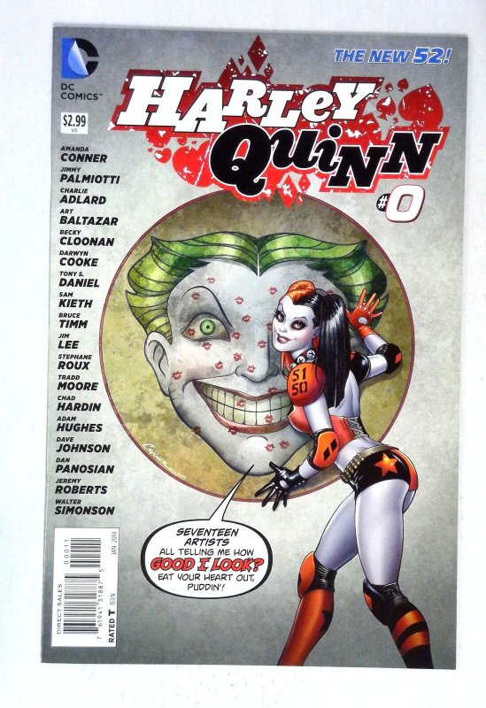 Harley Quinn #0 Joker Amanda Conner DC Comics (2014) NM-