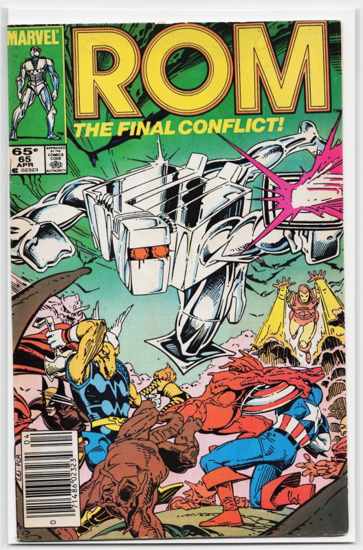 Rom #65 (1985) Rom