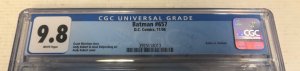 Batman ( 2006 ) # 657 ( CGC 9.8 ) Robin Vs Damian