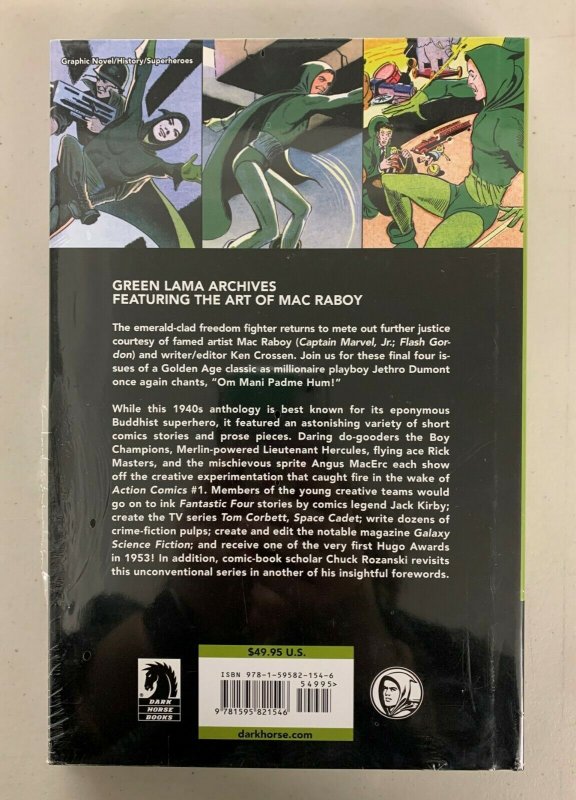 The Complete Green Lama Vol. 2 2008 Hardcover Mac Raboy NEW SEALED 