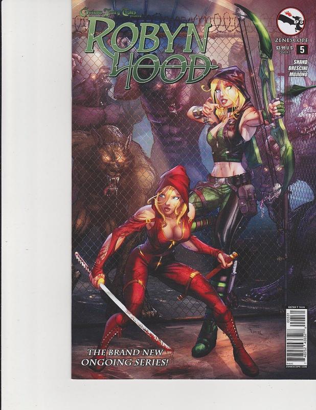 Robyn Hood Ongoing #5 Cover C Zenescope Comic Grimm Fairy Tales GFT NM Ehnot