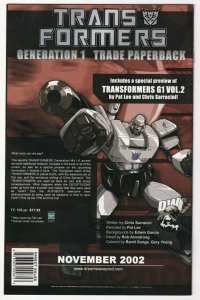 Transformers #5 August 2002 DreamWave