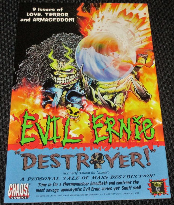 Evil Ernie vs. The Movie Monsters #1 (1997)