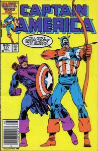 Captain America (1st Series, Canadian Edition) #317 VG ; Marvel | low grade comi