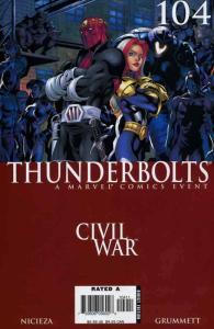Thunderbolts #104 FN; Marvel | save on shipping - details inside