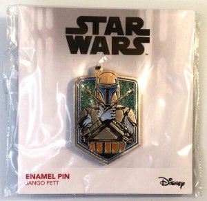 ?~STAR WARS~LANDO NOTEPAD + POSTCARD SET + JANGO FETT ENAMEL PIN~ FULL SET~?