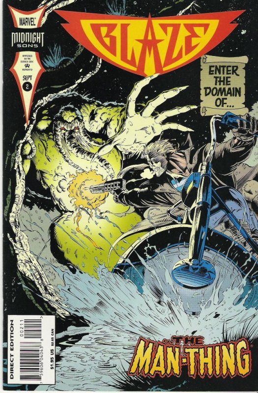 Blaze #1-8 (1994)  unread complete set  Johnny Blaze