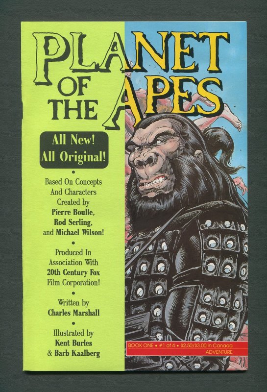 Planet of the Apes #1  /  9.2 NM-  /  April 1990