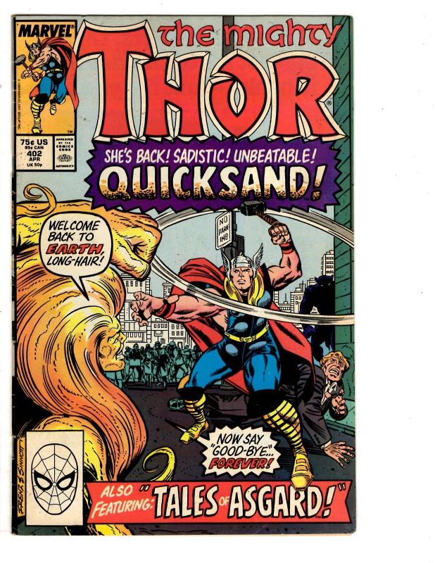 6 The Mighty Thor Marvel Comic Books # 400 402 403 404 405 406 Annihilus BH40