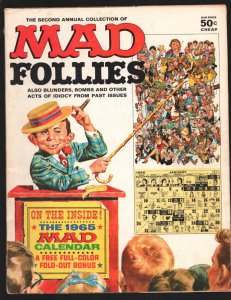 MAD Follies #2 1964-Includes the 1965 calendar bonus-Wally Wood-Mort Drucker-...