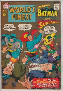World's Finest #168 (Aug-67) FN/VF+ High-Grade Superman, Batman, Robin