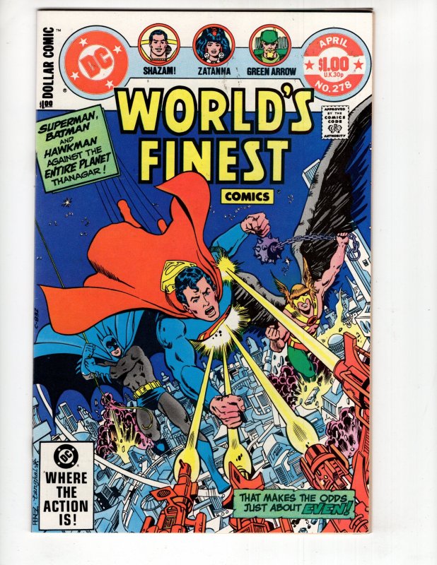 World's Finest Comics #278 Direct Edition (VF/NM) 1982