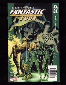 Ultimate Fantastic Four #32 - FRIGHTFUL Part 3 SIGNED (7.0) 2006