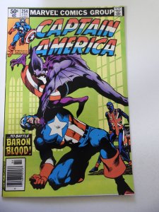 Captain America #254 (1981) VF- Condition