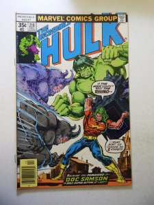 The Incredible Hulk #218 (1977) FN+ Condition