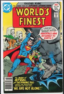 World's Finest Comics #243 (1977) Superman and Batman