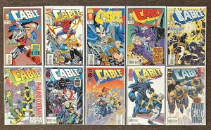 Cable #11,12,13,14,15,16,17,18,19,20 Marvel Comics 1994