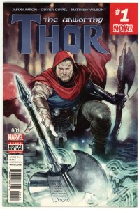 The Unworthy Thor #1, 2, 3, 4, 5 complete set (2017)