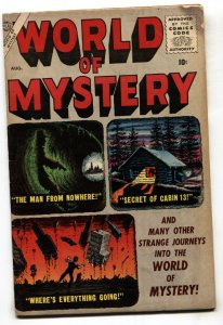 World of Mystery #2 1956-Atlas horror comic book