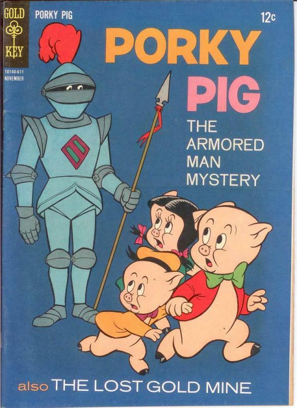 PORKY PIG (1965-1984 GK) 9 F-VF Nov. 1966 COMICS BOOK