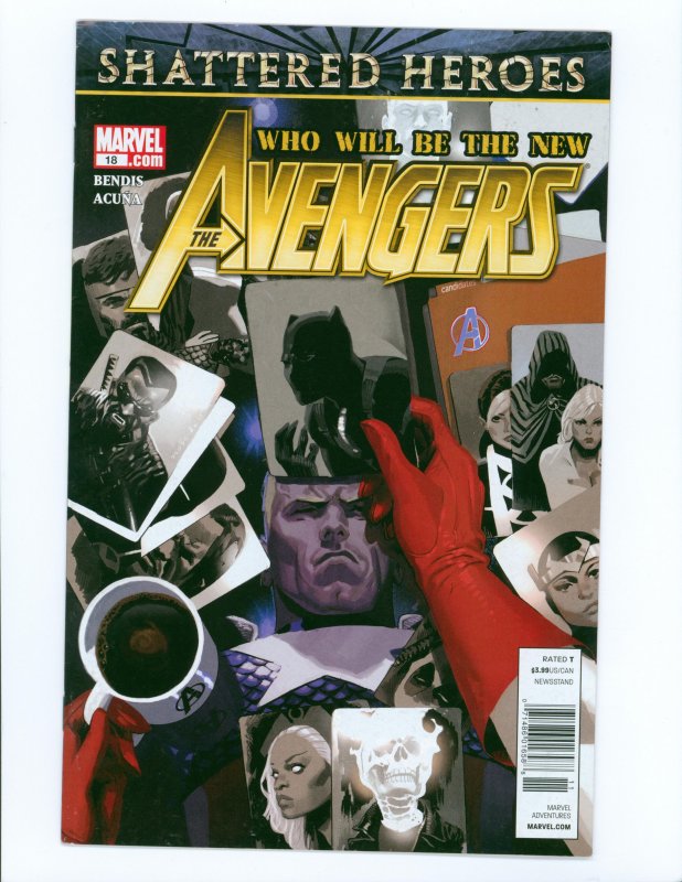 Avengers #18 (2011) HTF Modern Newsstand