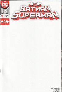Batman/Superman #1 Blank Cover (2019)