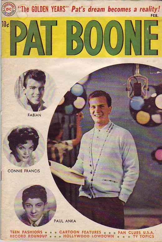 Pat Boone #3 (Feb-60) VG Affordable-Grade Pat Boone