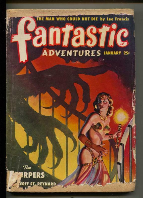 Fantastic Adventures-Pulp-1/1950-Geoff St. Reynard-Berkeley Livingston