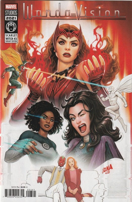 Scarlet Witch # 3 Nakayama MCU Variant Cover NM Marvel 2023 [N9]