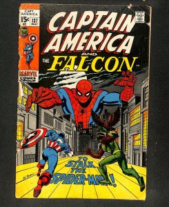 Captain America #137 Spider-Man and Falcon Appearance!
