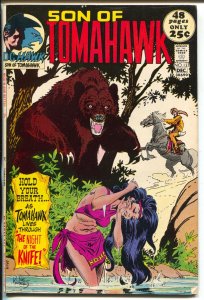 Tomahawk  #137 1971-DC-Son of Tomahawk-Kubert-Strong Bow-Hatfields-VF 