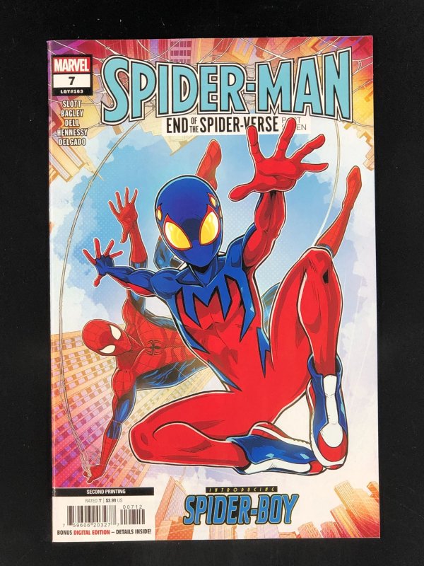 Spider-Man #7 End of the Spider-Verse Pt. 7 (2003) 2nd Print 1st App Spider-Boy