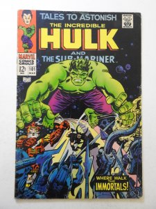 Tales to Astonish #101 (1968) VG+ Condition overspray