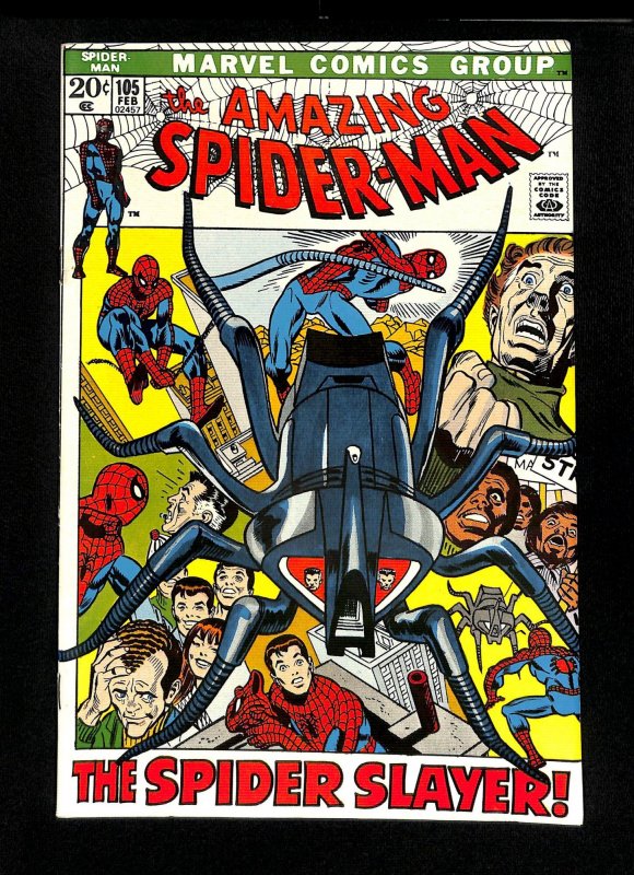 Amazing Spider-Man #105 Spider Slayer!