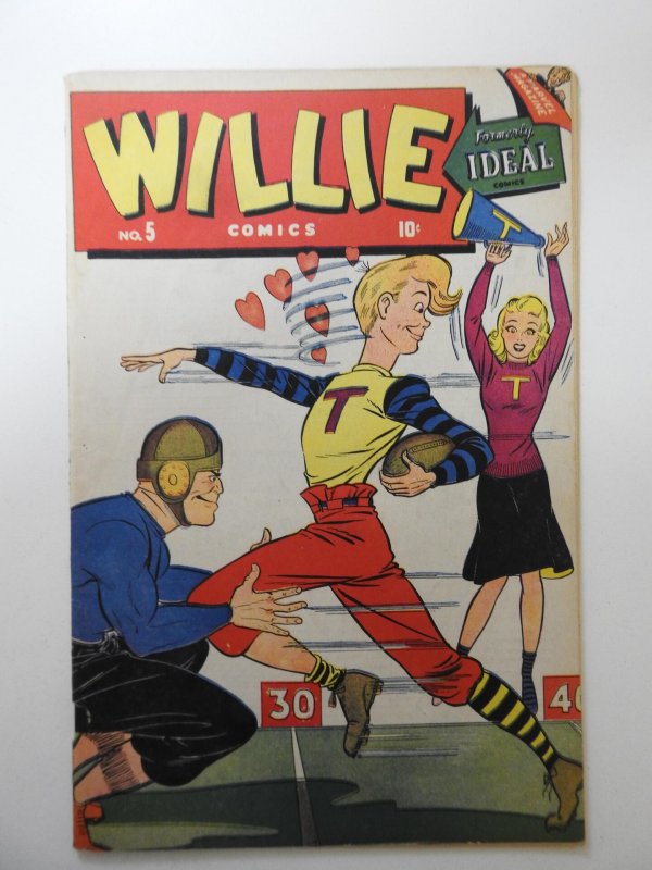 Willie Comics #5 (1946) PR Condition Incomplete Centerfold missing affects story