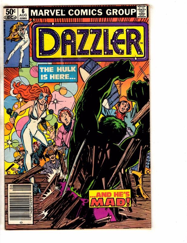 7 Marvel Comics Dazzler 6 Fantastic Four Impossible Man 2 1 X-Factor Fool + TW56