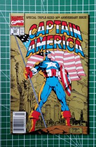 Captain America #383 Newsstand Edition (1991)