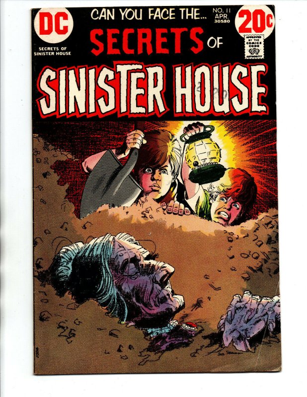 Secrets of Sinister House #11 - Horror - 1973 - VG/FN