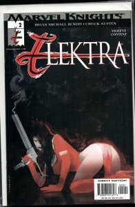 Elektra #2 Variant Cover (2001) Elektra