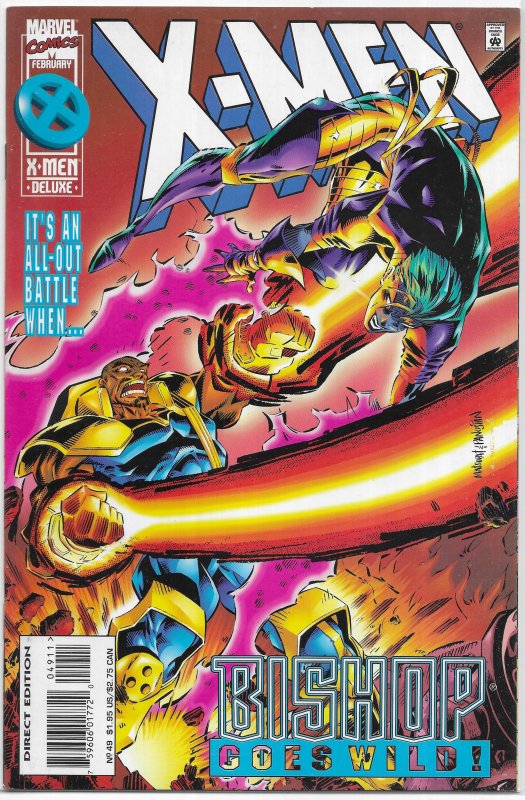 X-Men (vol. 2, 1991) # 49 FN Lobdell/Waid/Matsuda, Dark Beast