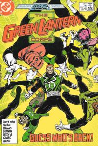 Green Lantern Corps, The #207 VF/NM ; DC | Legends Cross-Over 3 Guy Gardner