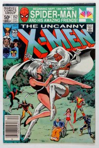 The Uncanny X-Men #152 Newsstand Edition (1981)