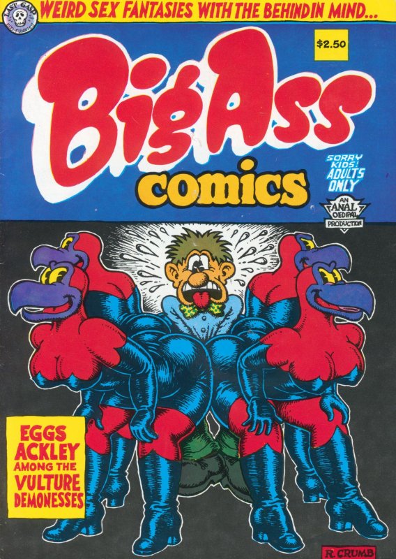 Big Ass Comics #1 1991 Reprint $2.50 Cover (1969)